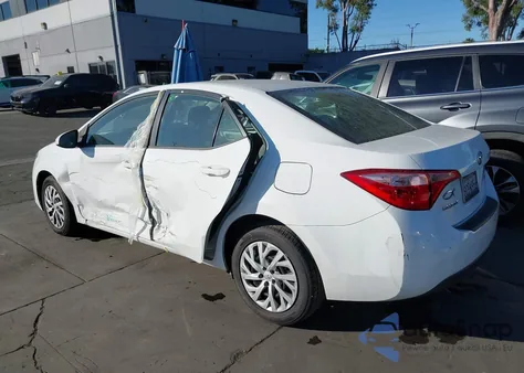 2018 Toyota Corolla Le from USA, damaged, VIN 5YFBURHE6JP776349